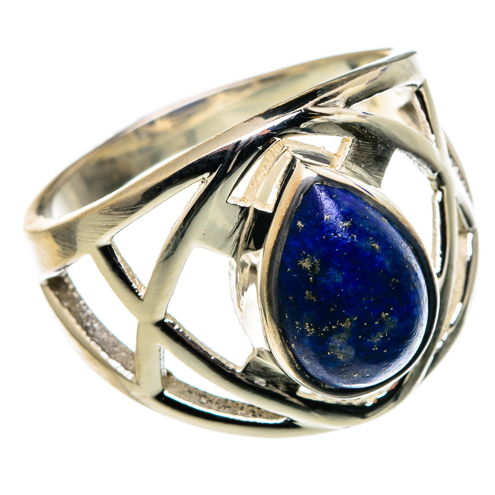 Lapis Lazuli Rings handcrafted by Ana Silver Co - RING96723