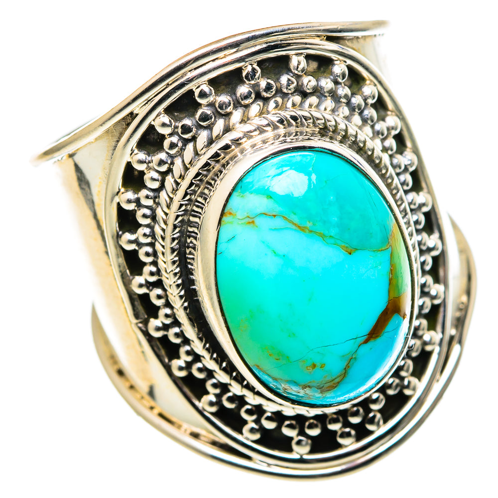 Chrysocolla Rings handcrafted by Ana Silver Co - RING96724