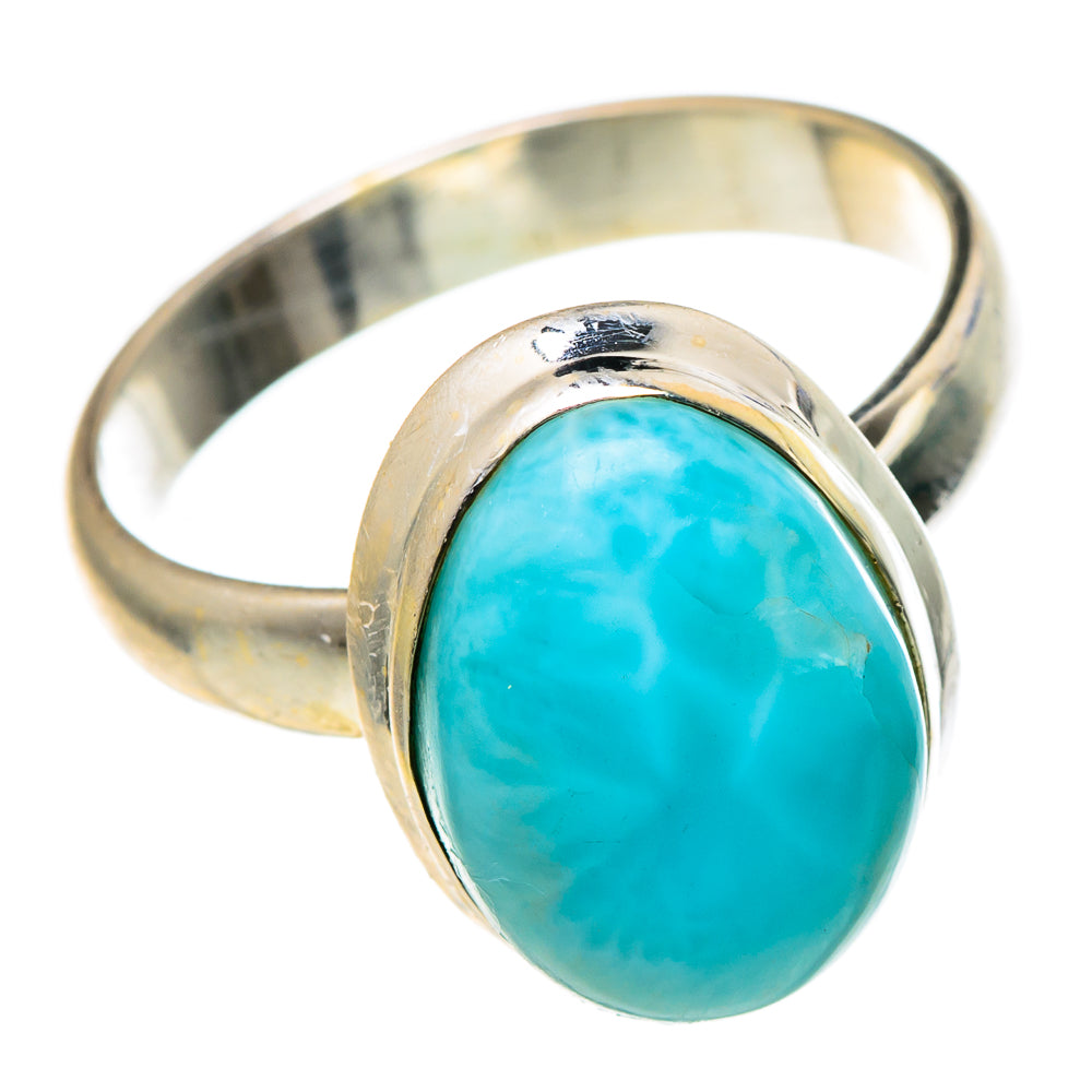 Larimar Rings handcrafted by Ana Silver Co - RING96727