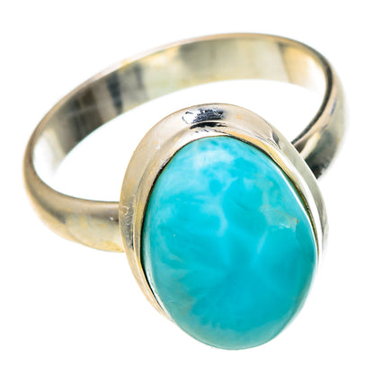 Larimar Rings handcrafted by Ana Silver Co - RING96727