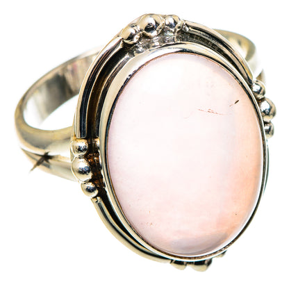 Rose Quartz Rings handcrafted by Ana Silver Co - RING96736