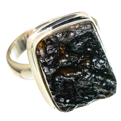 Tektite Rings handcrafted by Ana Silver Co - RING96746
