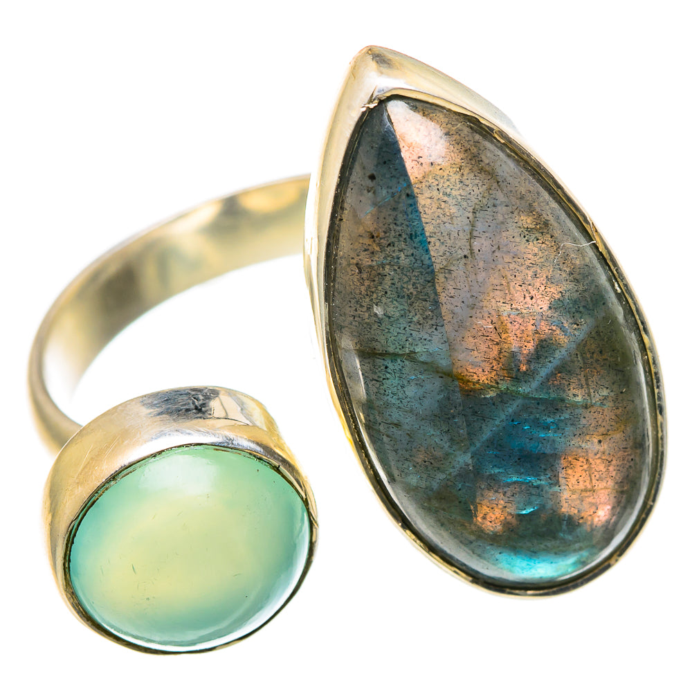 Labradorite Rings handcrafted by Ana Silver Co - RING96756