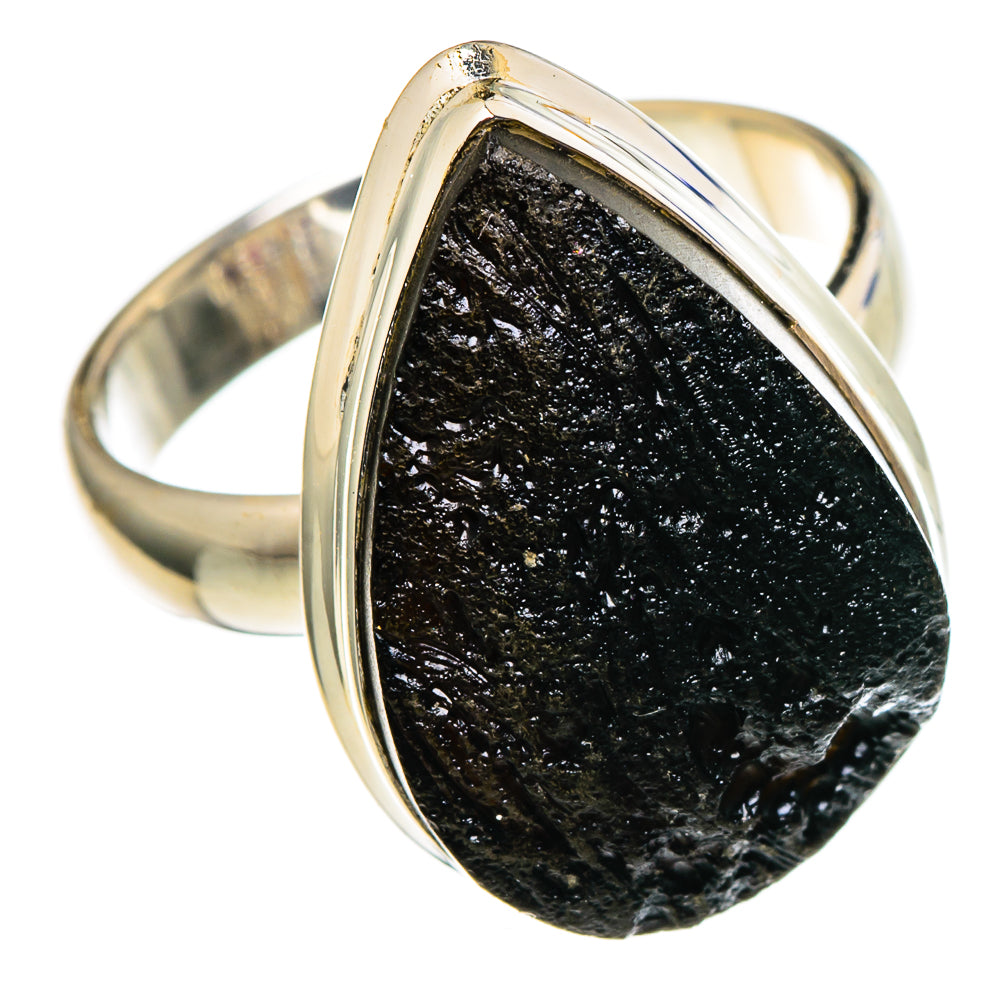 Tektite Rings handcrafted by Ana Silver Co - RING96776 - Photo 2