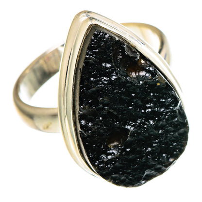 Tektite Rings handcrafted by Ana Silver Co - RING96805