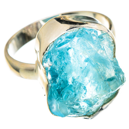 Aquamarine Rings handcrafted by Ana Silver Co - RING96808