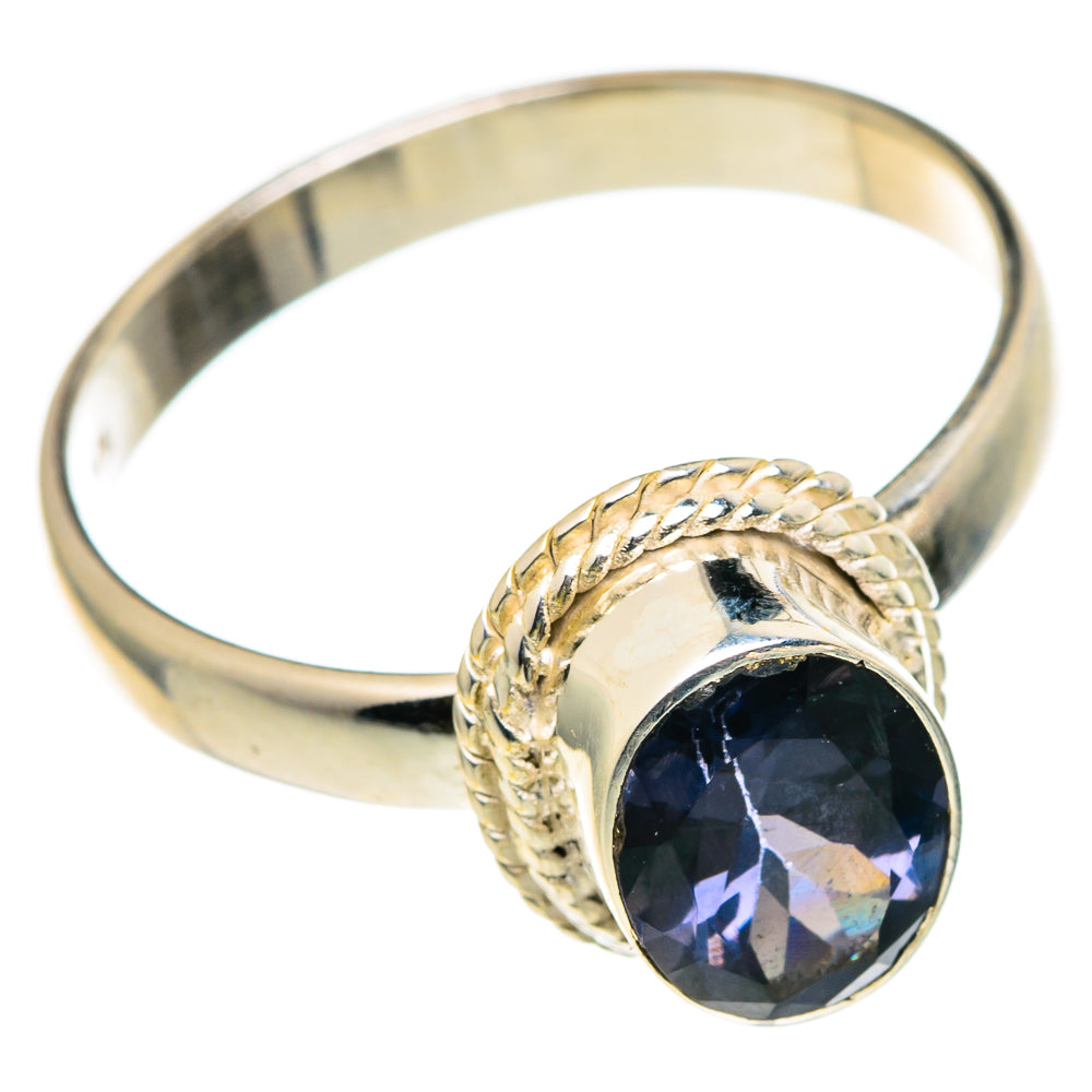 Blue Spinel Rings handcrafted by Ana Silver Co - RING96827