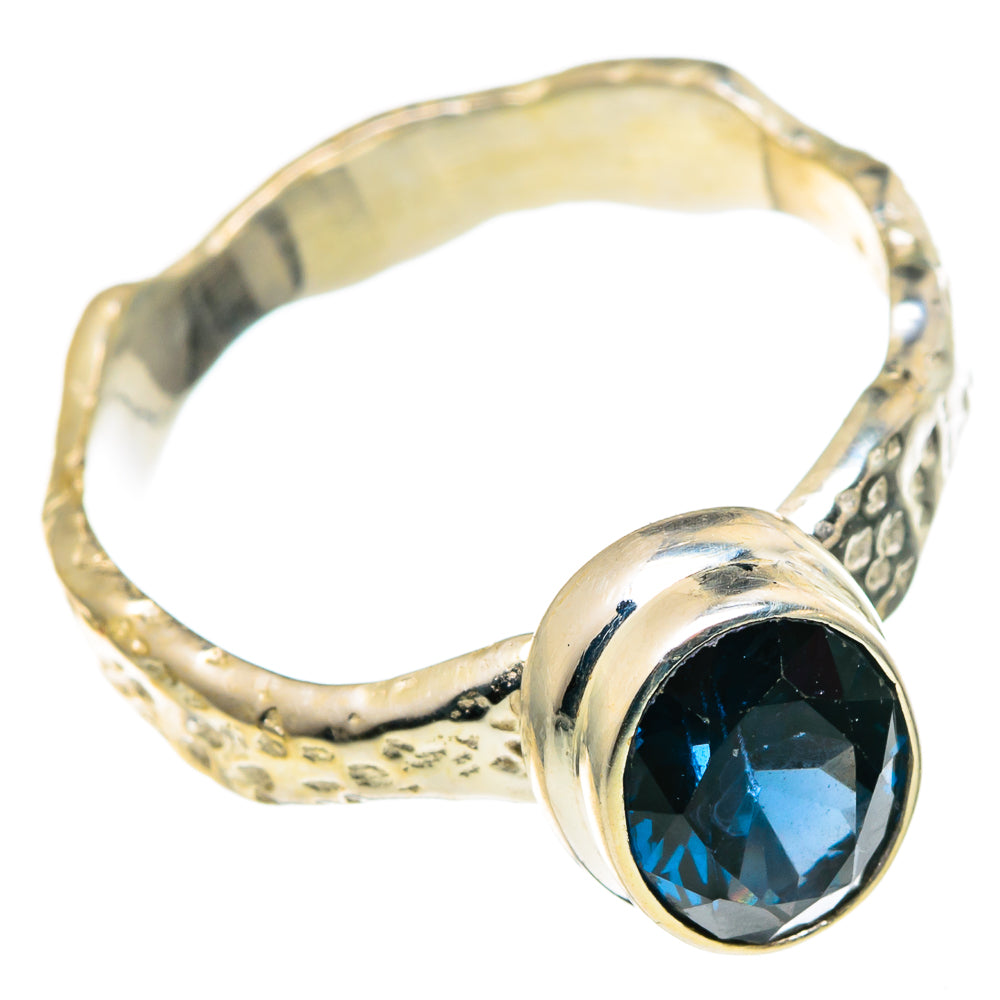 Blue Spinel Rings handcrafted by Ana Silver Co - RING96839