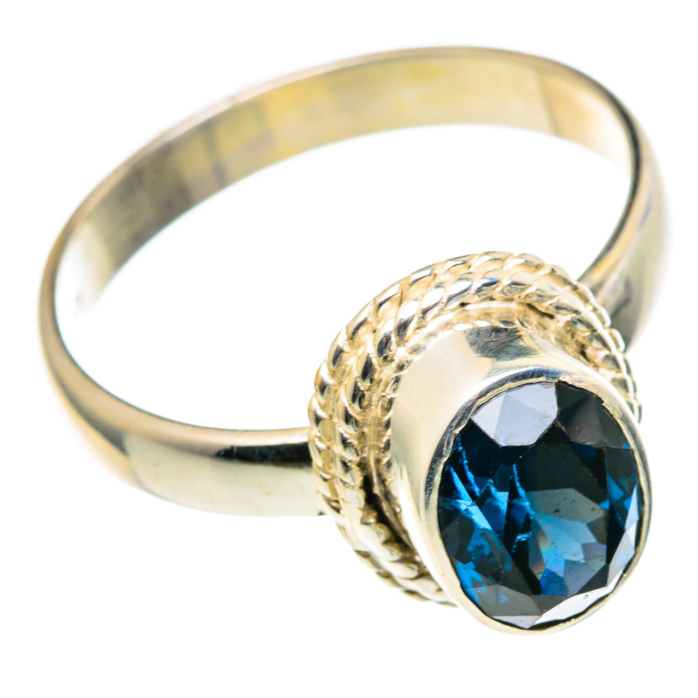 Blue Spinel Rings handcrafted by Ana Silver Co - RING96840
