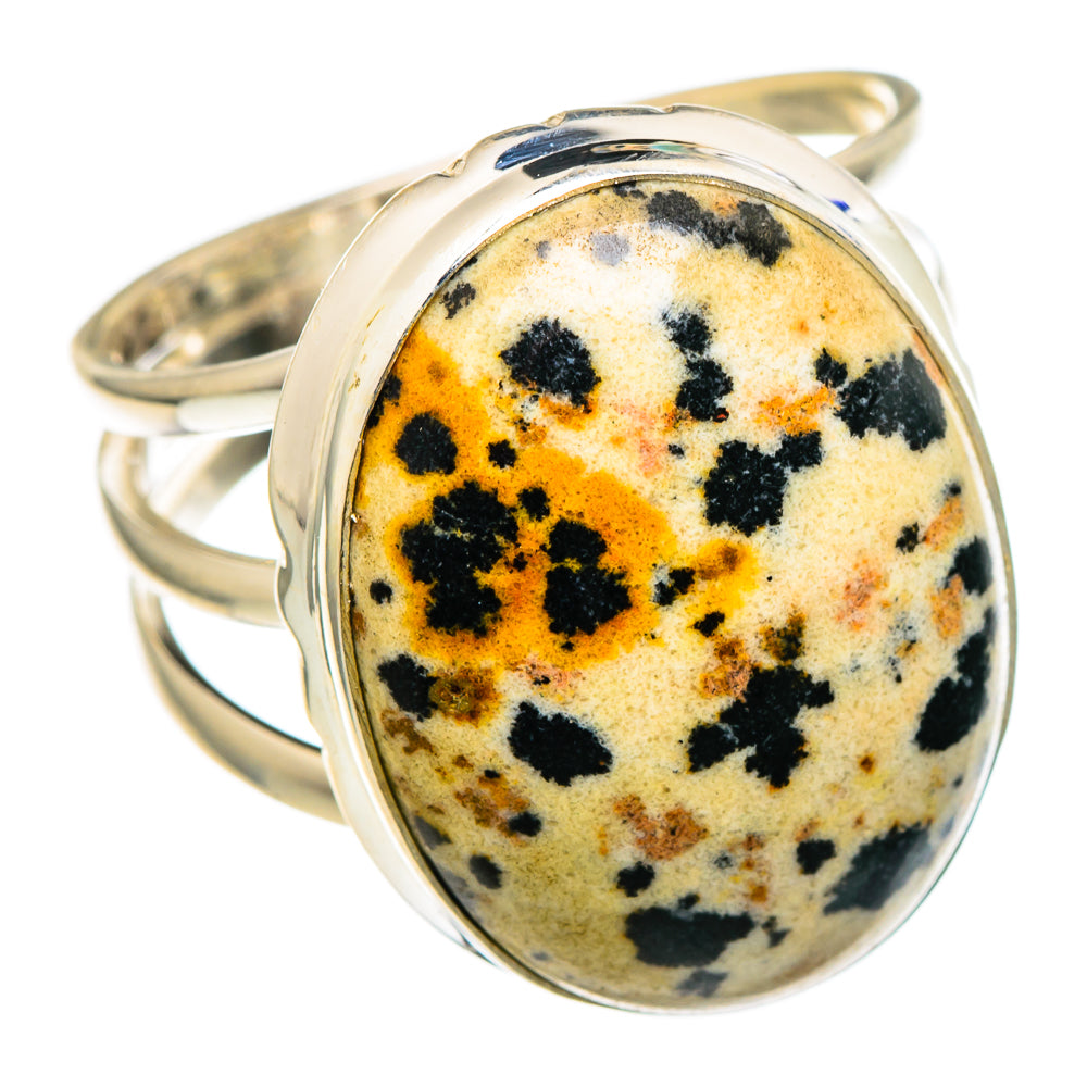 Dalmatian Jasper Rings handcrafted by Ana Silver Co - RING96844 - Photo 2