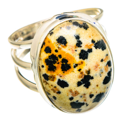 Dalmatian Jasper Rings handcrafted by Ana Silver Co - RING96844 - Photo 2