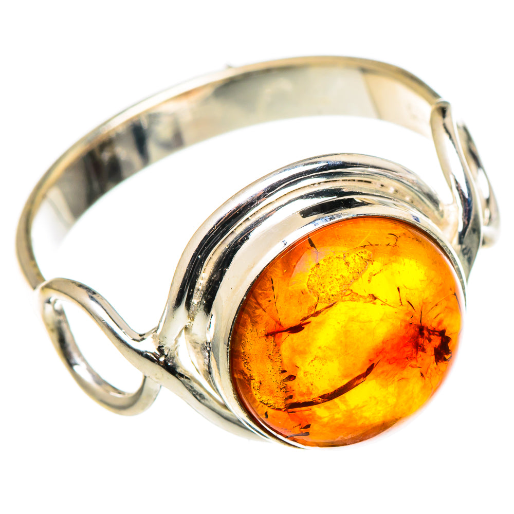 Baltic Amber Rings handcrafted by Ana Silver Co - RING96847