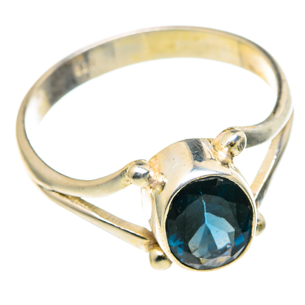 Blue Spinel Rings handcrafted by Ana Silver Co - RING96861
