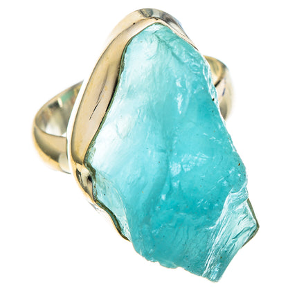 Aquamarine Rings handcrafted by Ana Silver Co - RING96862 - Photo 2