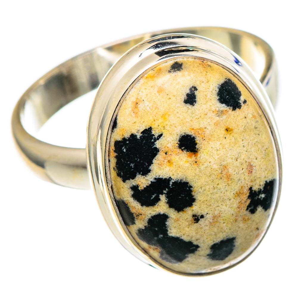 Dalmatian Jasper Rings handcrafted by Ana Silver Co - RING96870 - Photo 2