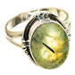 Prehnite Rings handcrafted by Ana Silver Co - RING96890