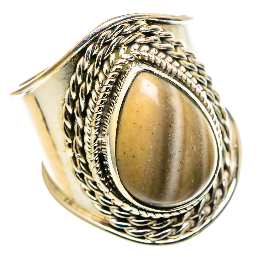 Striped Flint Rings handcrafted by Ana Silver Co - RING96893 - Photo 2