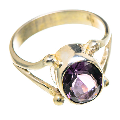 Purple Spinel Rings handcrafted by Ana Silver Co - RING96898 - Photo 2