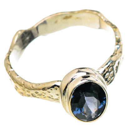 Blue Spinel Rings handcrafted by Ana Silver Co - RING96902