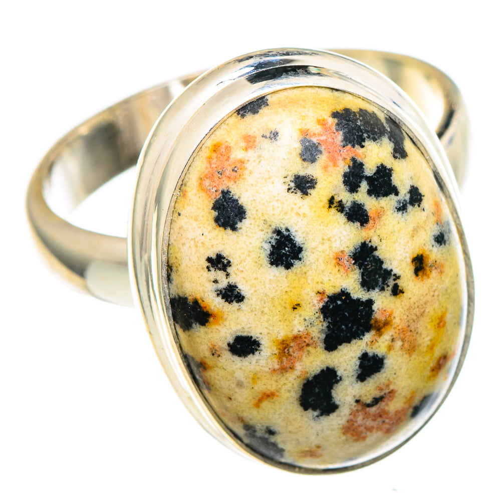 Dalmatian Jasper Rings handcrafted by Ana Silver Co - RING96910