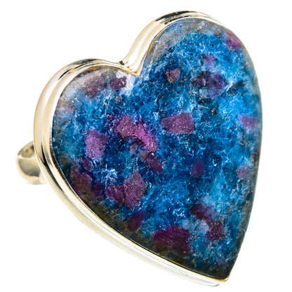 Ruby Fuchsite Rings handcrafted by Ana Silver Co - RING96924
