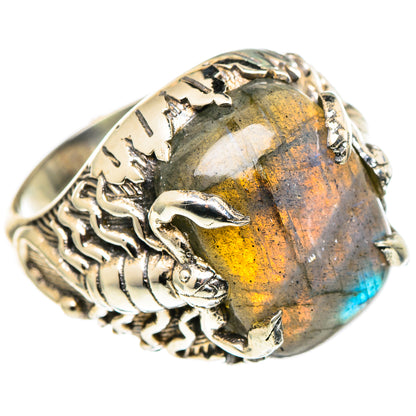 Labradorite Rings handcrafted by Ana Silver Co - RING96926