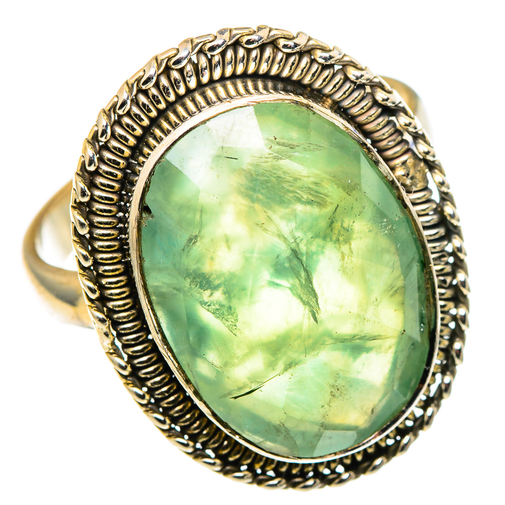 Prehnite Rings handcrafted by Ana Silver Co - RING96933