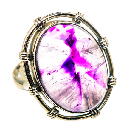 Star Amethyst Rings handcrafted by Ana Silver Co - RING96950