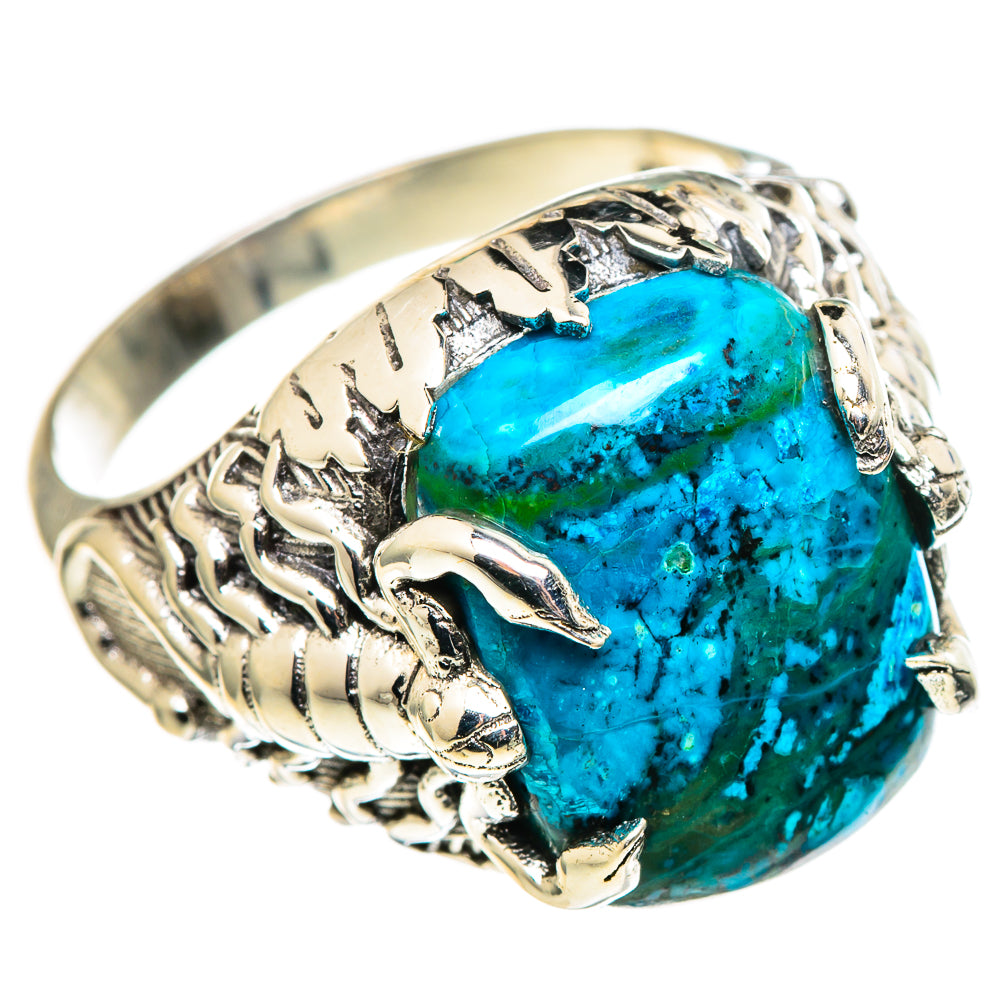 Chrysocolla Rings handcrafted by Ana Silver Co - RING96967