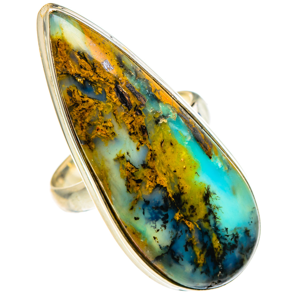 Peruvian Opal Rings handcrafted by Ana Silver Co - RING96968