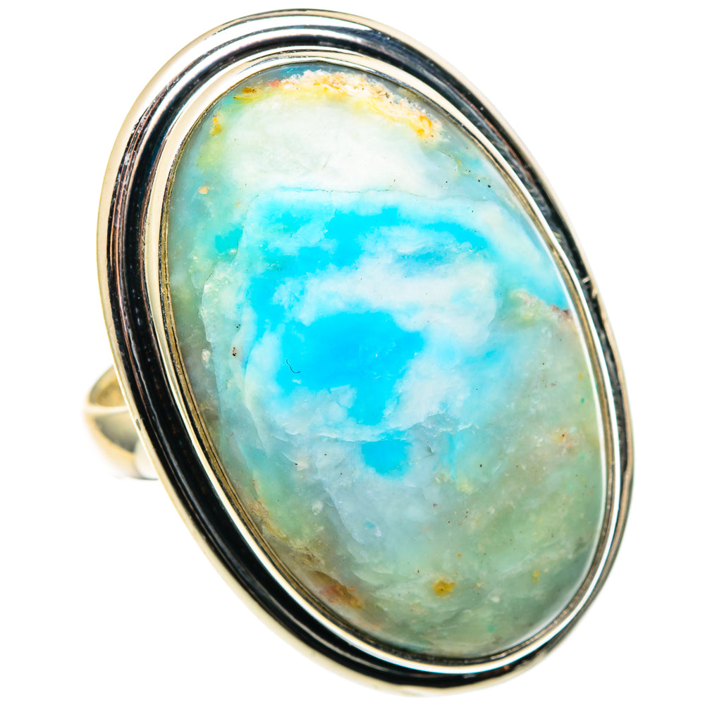 Peruvian Opal Rings handcrafted by Ana Silver Co - RING96970