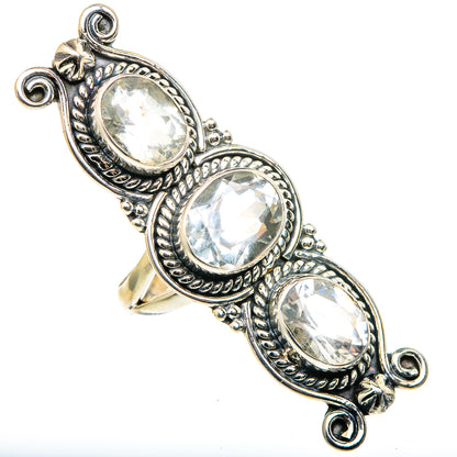 Green Amethyst Rings handcrafted by Ana Silver Co - RING96972 - Photo 2