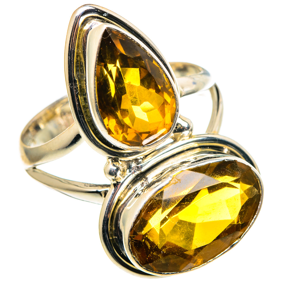 Mandarin Citrine Rings handcrafted by Ana Silver Co - RING96982