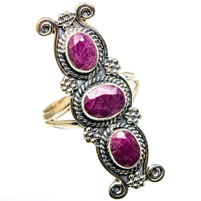 Ruby Rings handcrafted by Ana Silver Co - RING96983