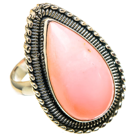 Pink Opal Rings handcrafted by Ana Silver Co - RING96984
