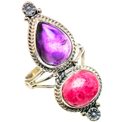 Rhodochrosite Rings handcrafted by Ana Silver Co - RING96992