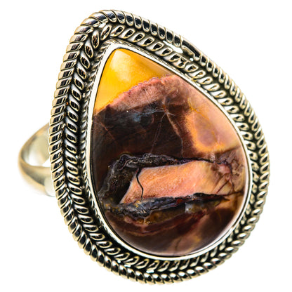 Butterfly Jasper Rings handcrafted by Ana Silver Co - RING97006