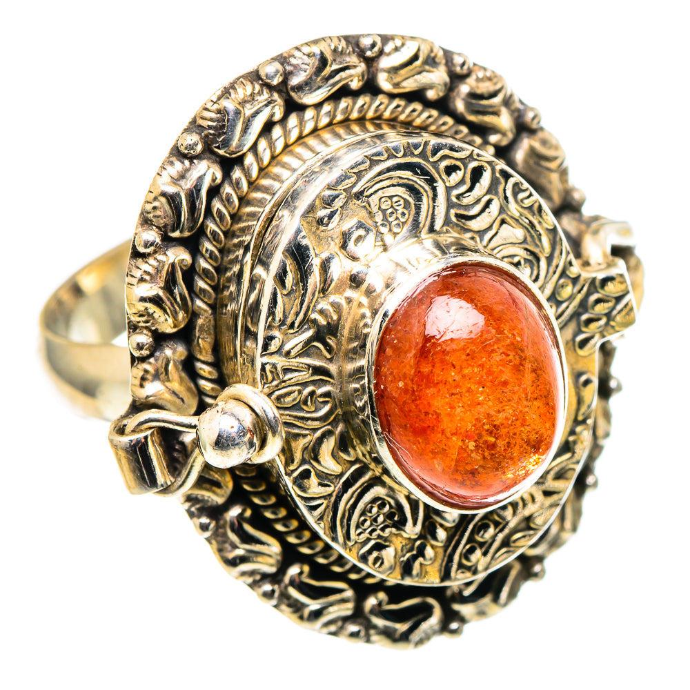 Sunstone Rings handcrafted by Ana Silver Co - RING97008