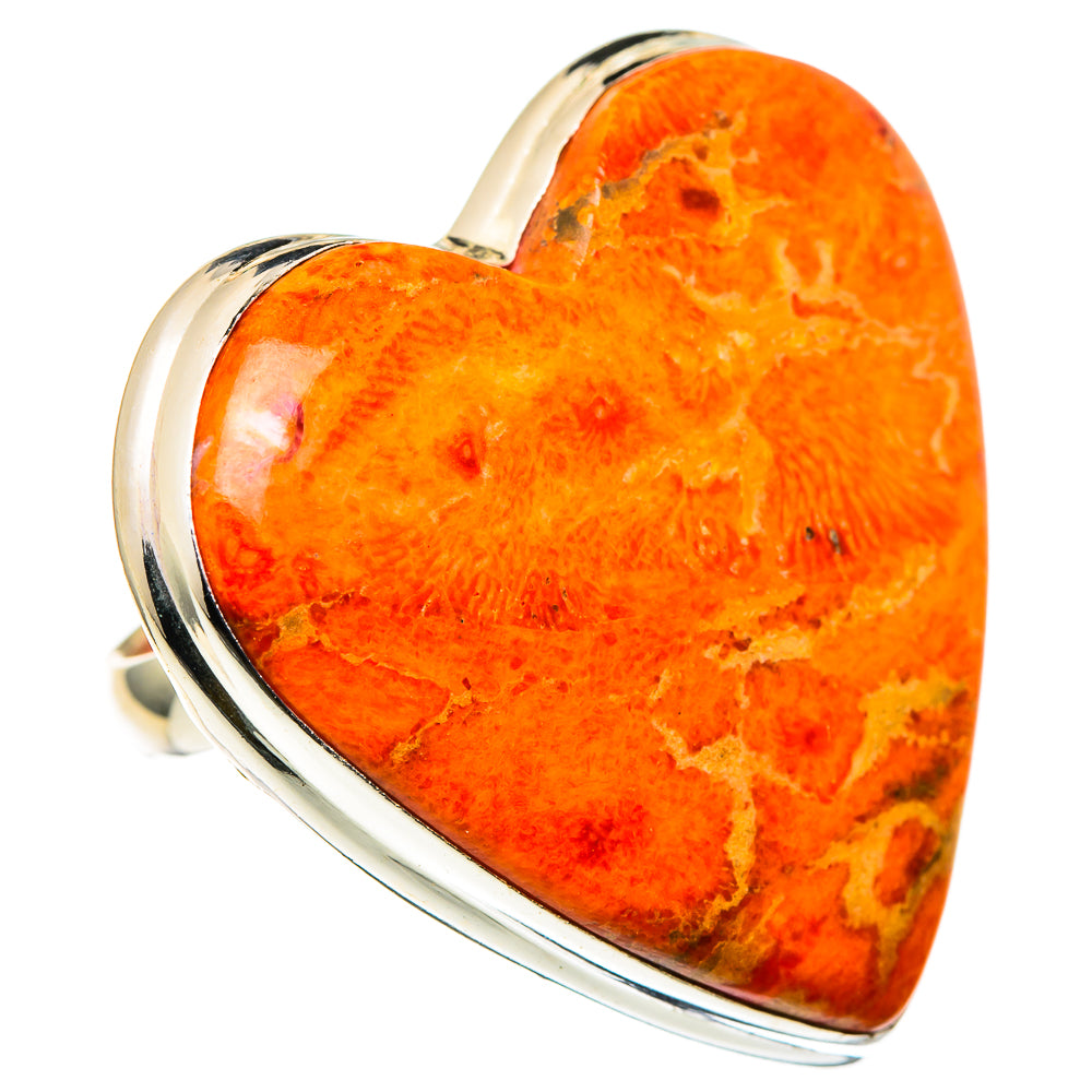 Sponge Coral Rings handcrafted by Ana Silver Co - RING97010