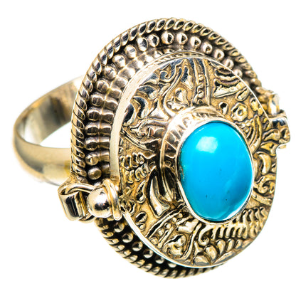 Tibetan Turquoise Rings handcrafted by Ana Silver Co - RING97019