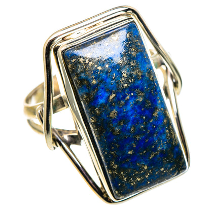 Lapis Lazuli Rings handcrafted by Ana Silver Co - RING97022
