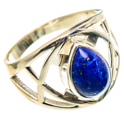 Lapis Lazuli Rings handcrafted by Ana Silver Co - RING97159