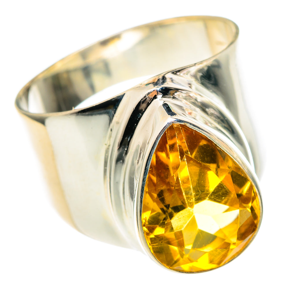 Citrine Rings handcrafted by Ana Silver Co - RING97166