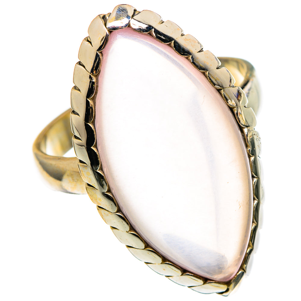 Rose Quartz Rings handcrafted by Ana Silver Co - RING97169