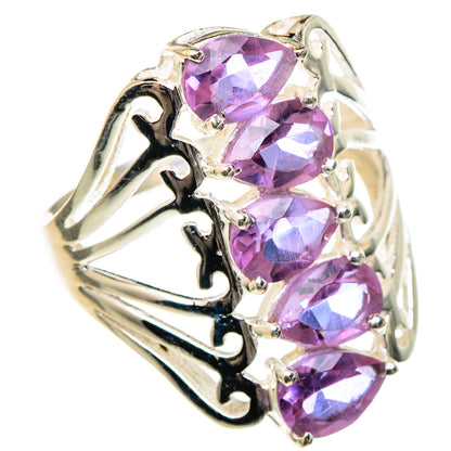 Color Change Alexandrite (lab.) Rings handcrafted by Ana Silver Co - RING97175