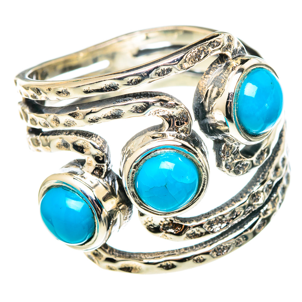 Larimar Rings handcrafted by Ana Silver Co - RING97188