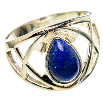 Lapis Lazuli Rings handcrafted by Ana Silver Co - RING97191