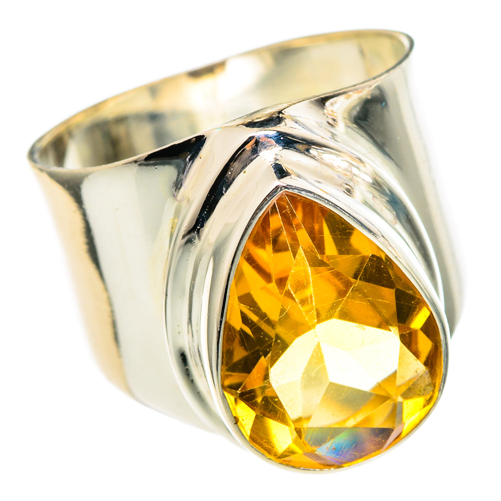 Citrine Rings handcrafted by Ana Silver Co - RING97196