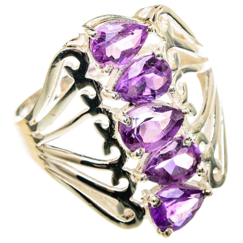 Amethyst Rings handcrafted by Ana Silver Co - RING97204