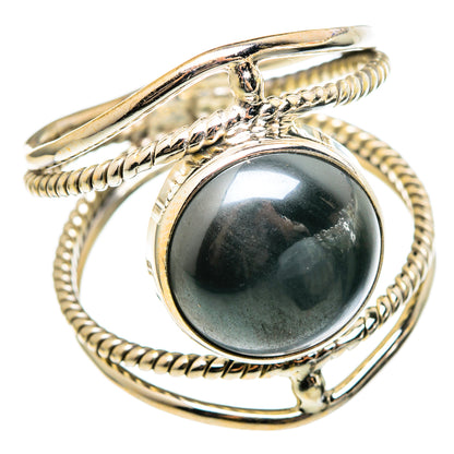 Hematite Rings handcrafted by Ana Silver Co - RING97216